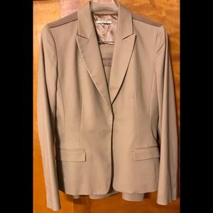 Tahari Khaki Ladies Skirt Set Size 12